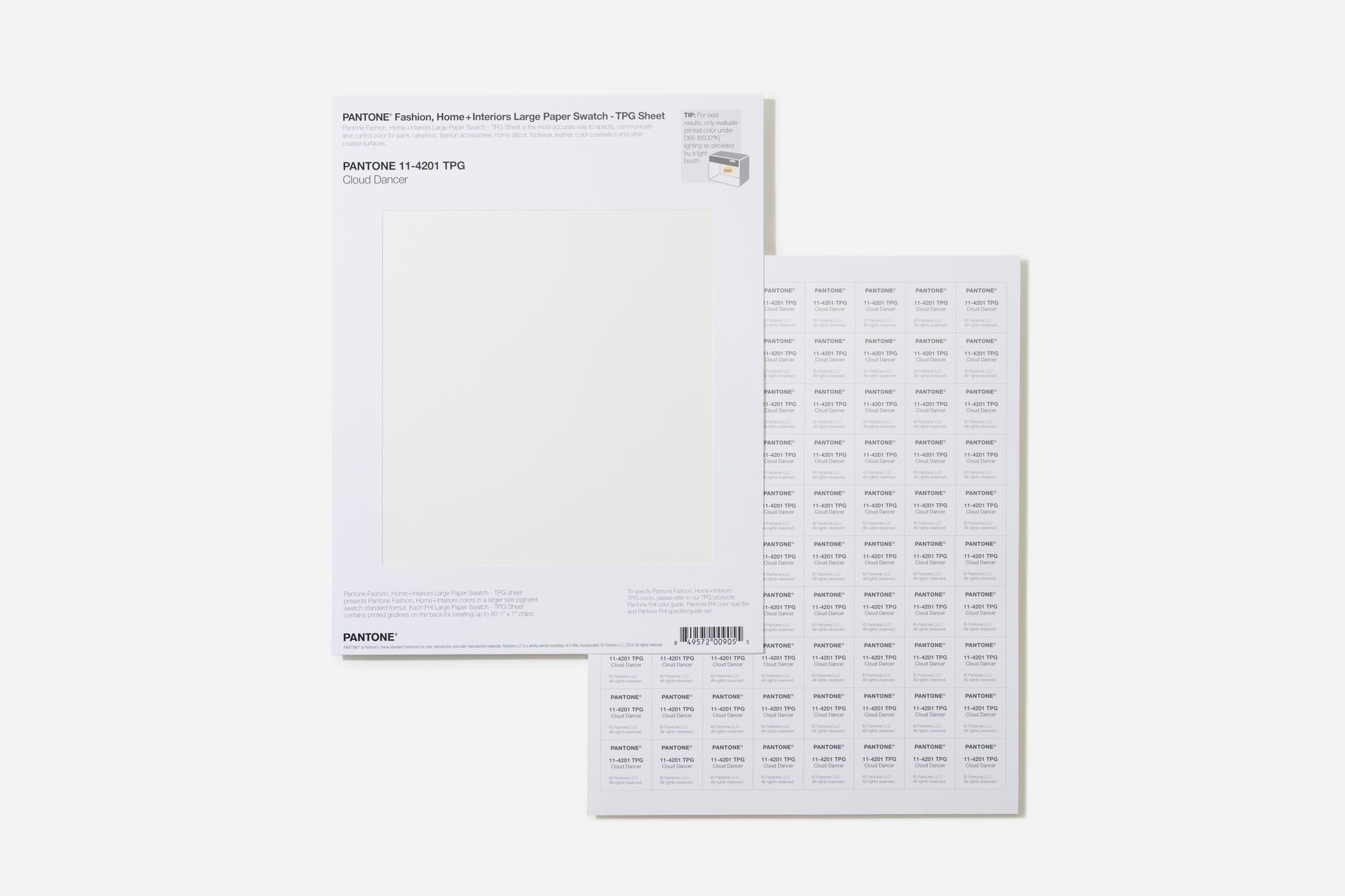 TPG Sheet : Cloud Dancer (11-4201TPG) (Pre-Order Now)