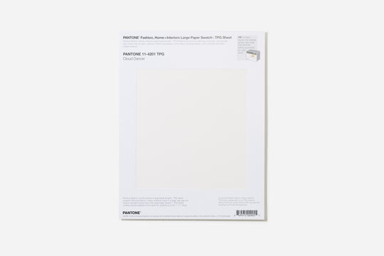 TPG Sheet : Cloud Dancer (11-4201TPG) (Pre-Order Now)