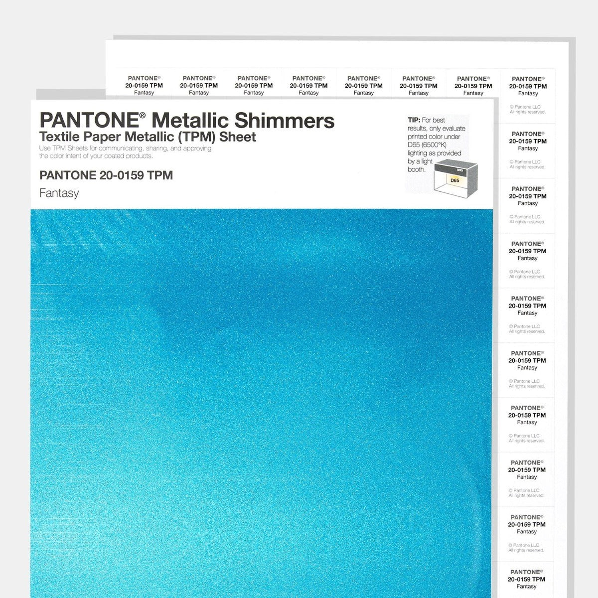 Metallic Shimmers Textile Paper Metallic (TPM) Sheet