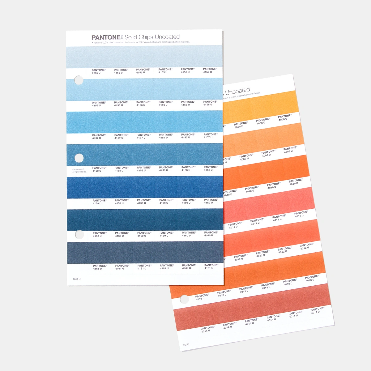 PANTONE SOLID CHIPS 3冊セット Solid Chips Set - Coated/Uncoated Supplement - Pantone